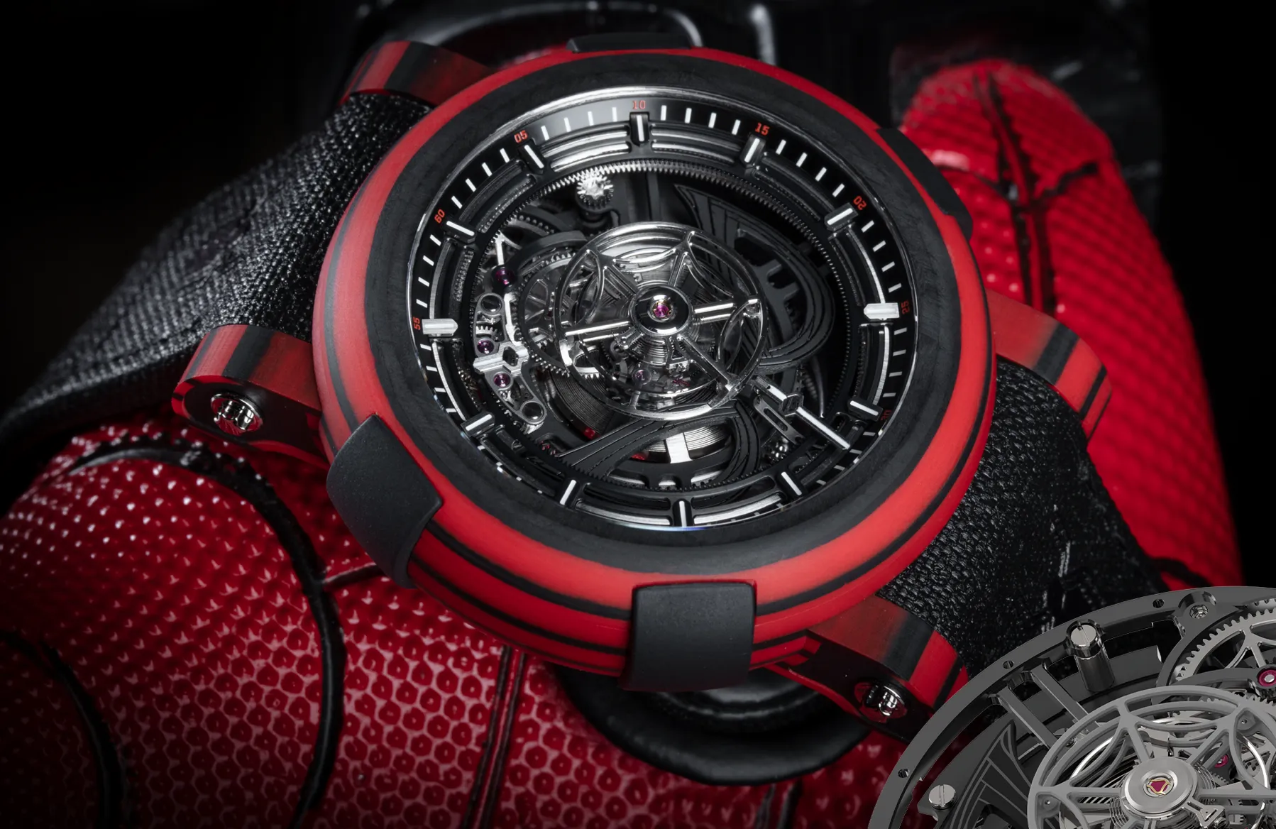 JR Watches ARRAW Spider Man Tourbillon 45mm