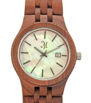 Koa Wood, White Mother of Pearl - 36722