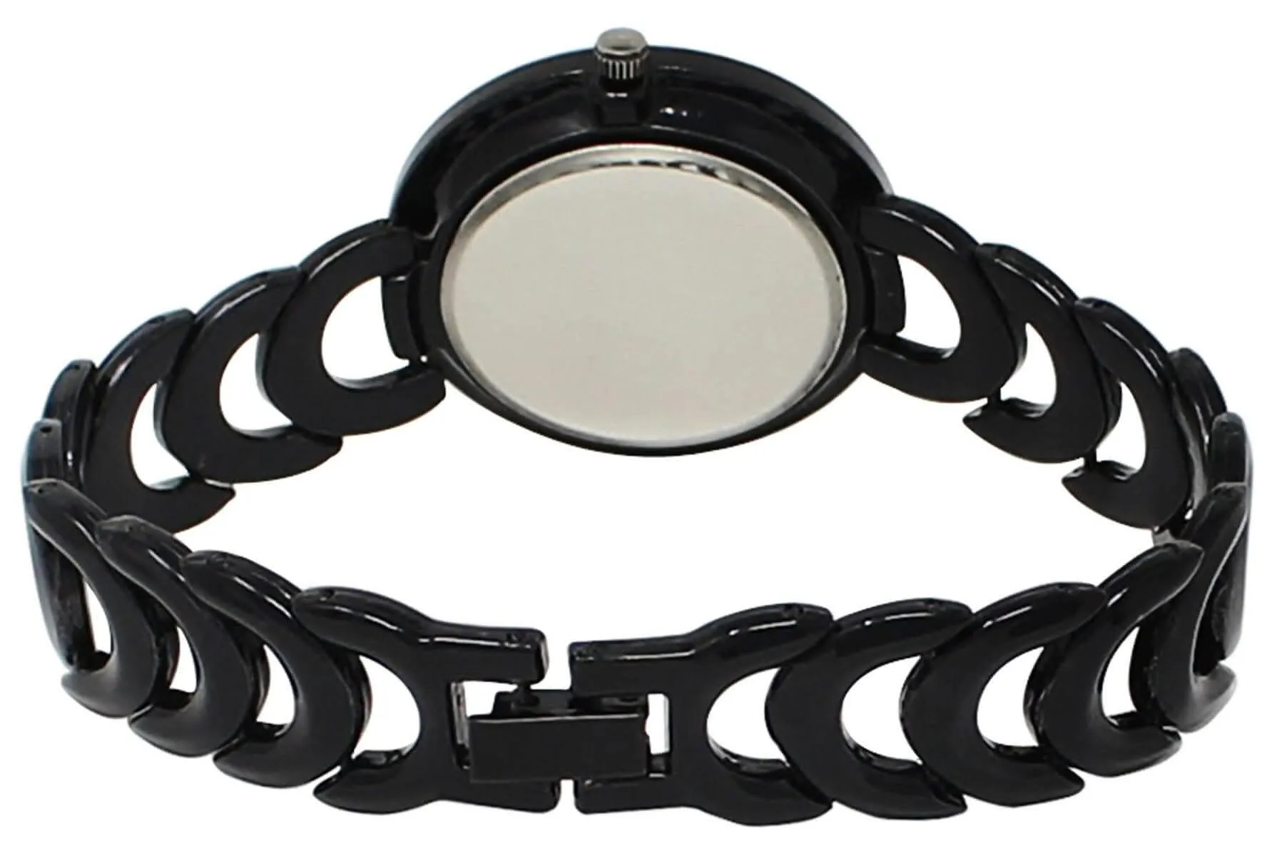 LOREM Black Butterfly Analog Watch For Women LR201