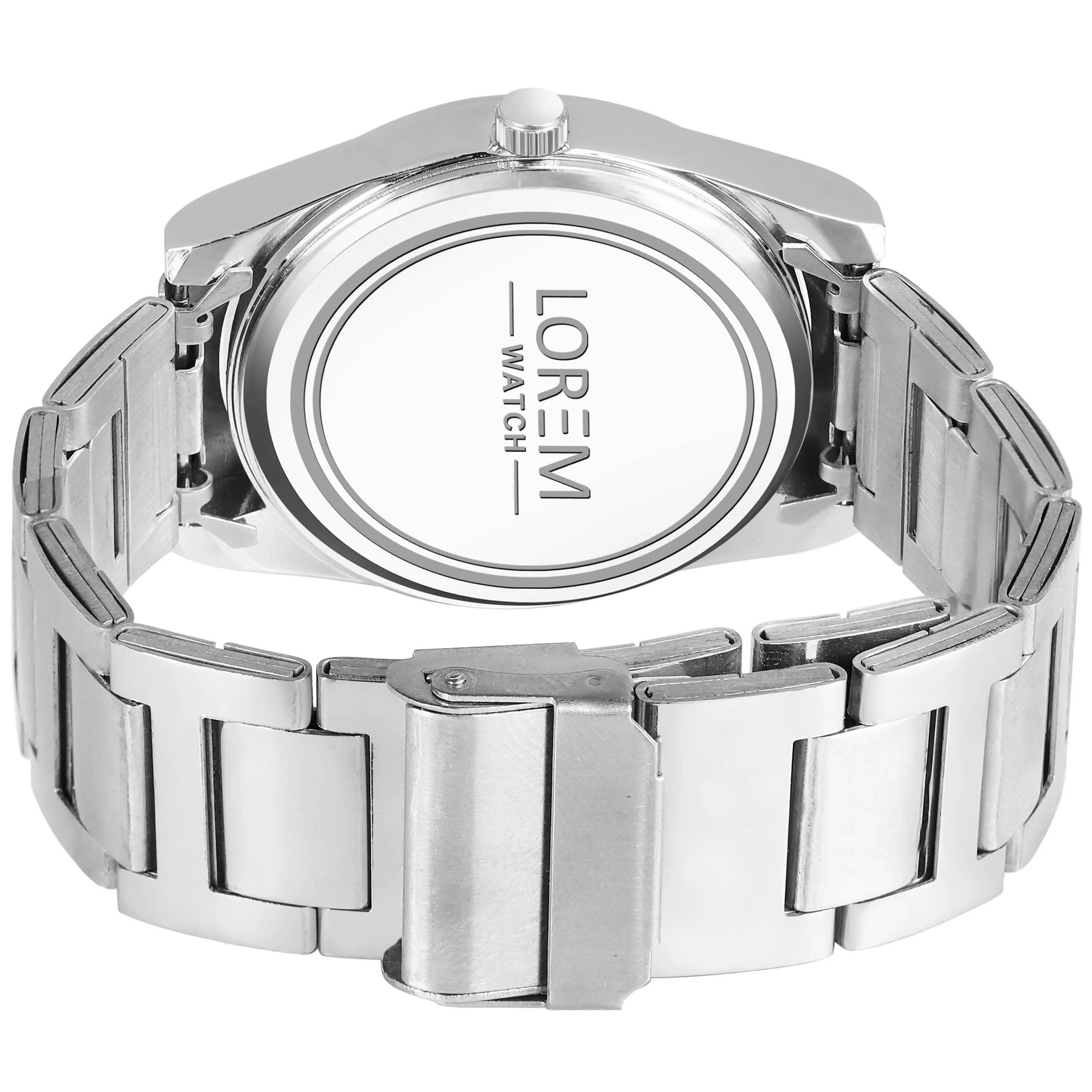 LOREM Black Dial Date Function Analog Watch For Men LR148