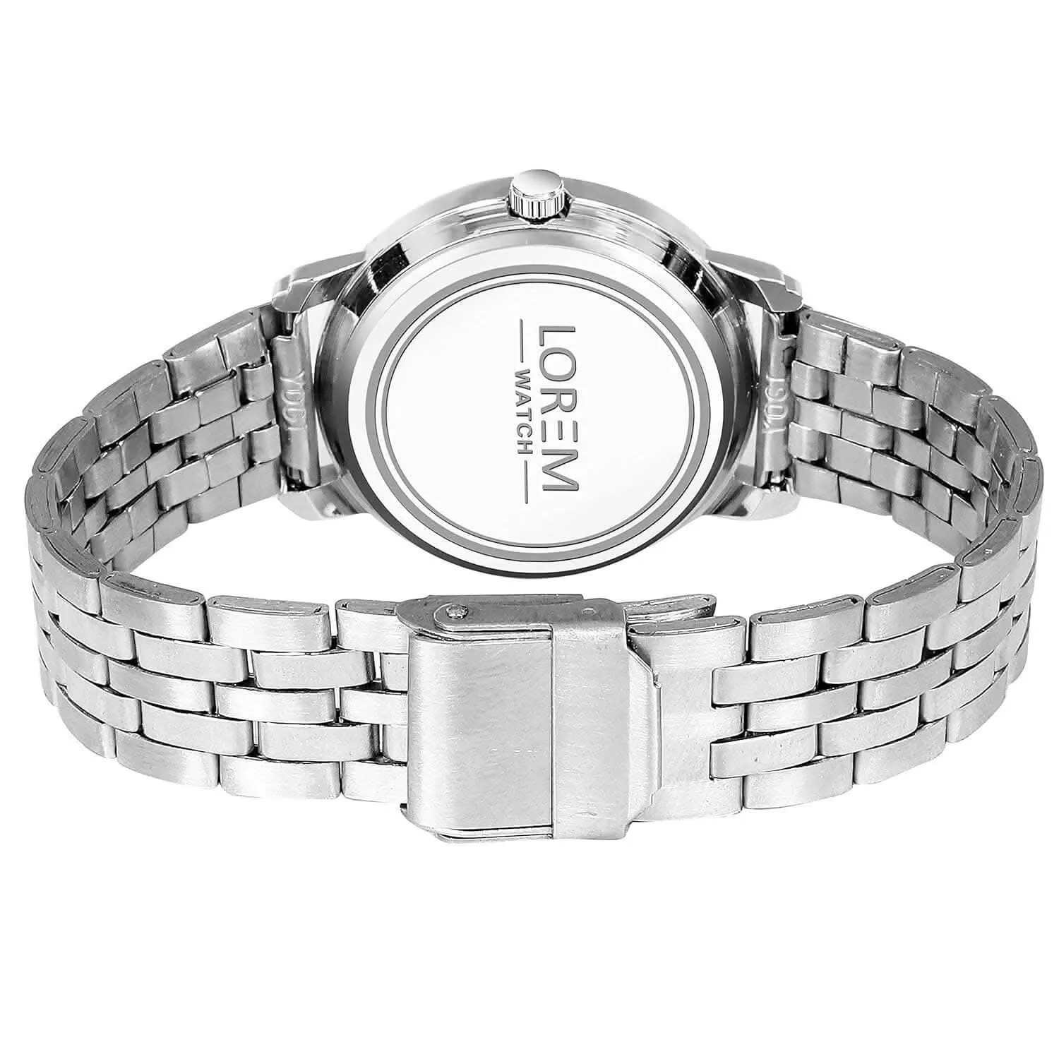LOREM Black Standard Analog Watch For Women LR320