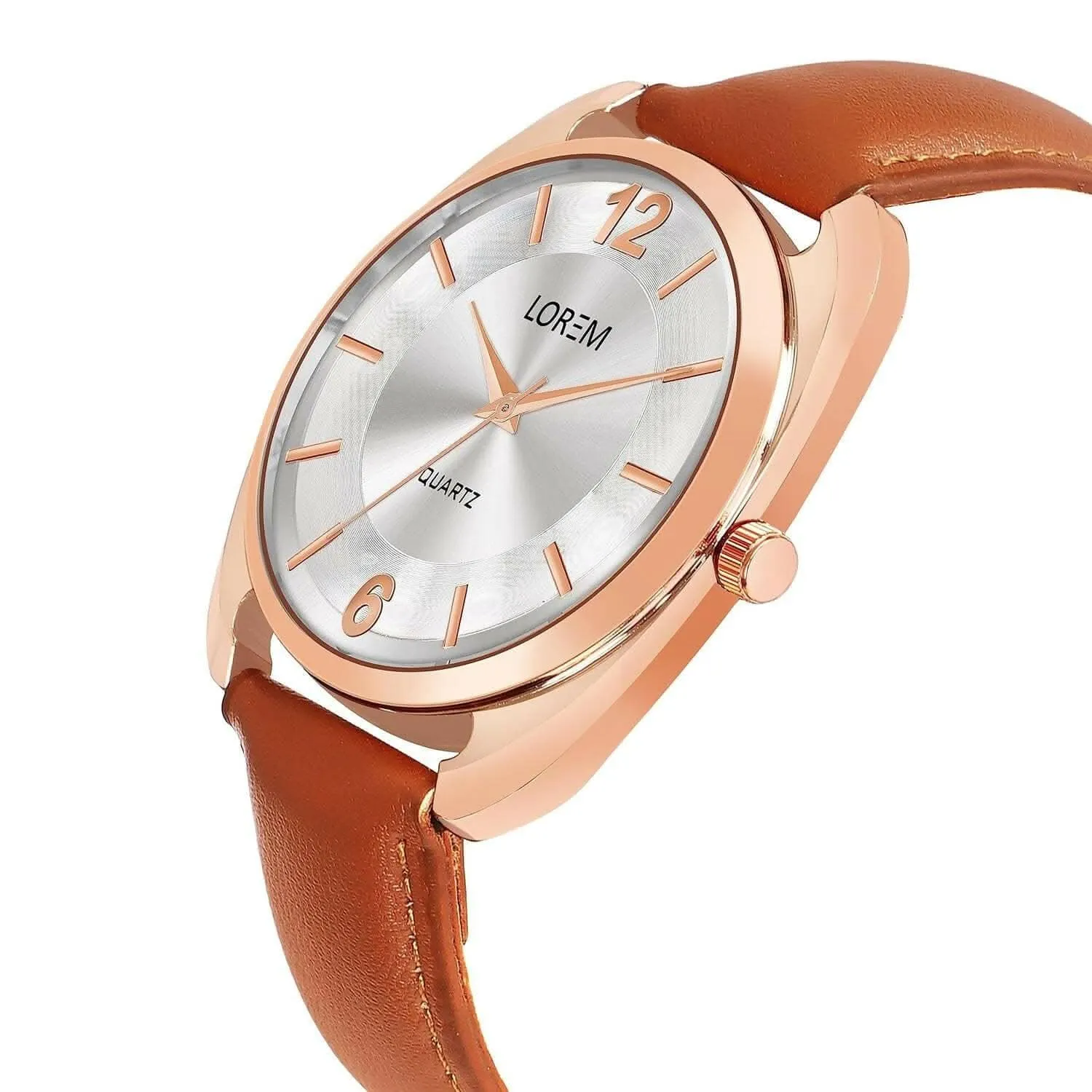 LOREM Silver Stylish Dial Analog Watch For Women LR325