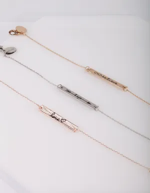 Love, Hope & Believe Message Bracelet Pack