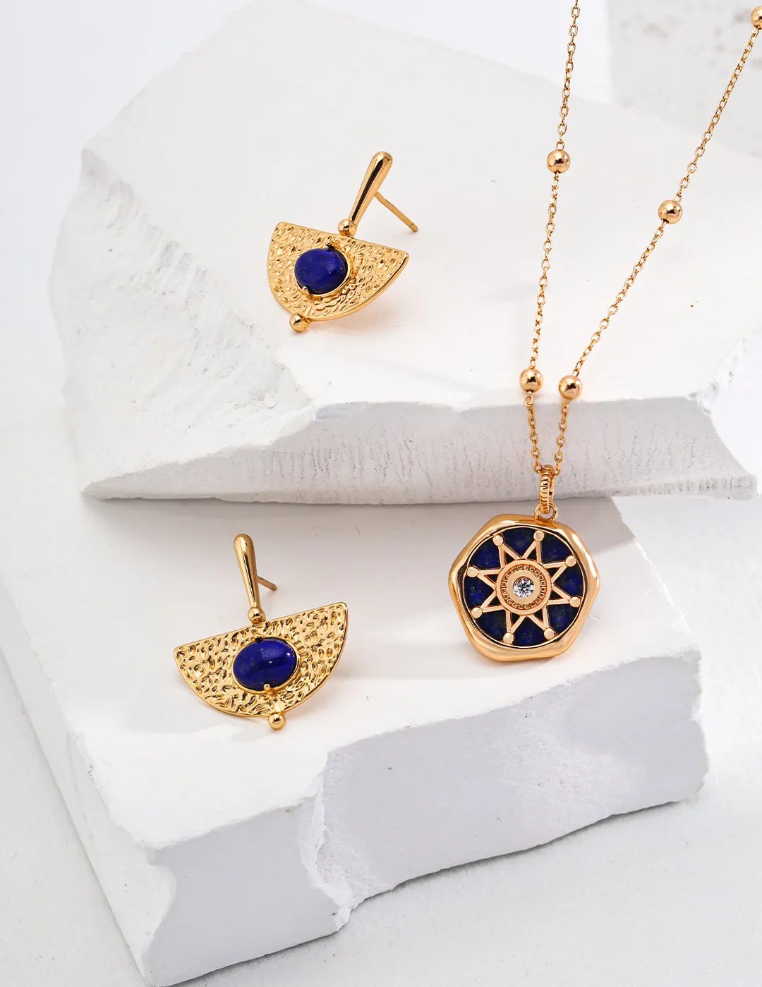 Lucky Star Gemstone Pendant Necklace