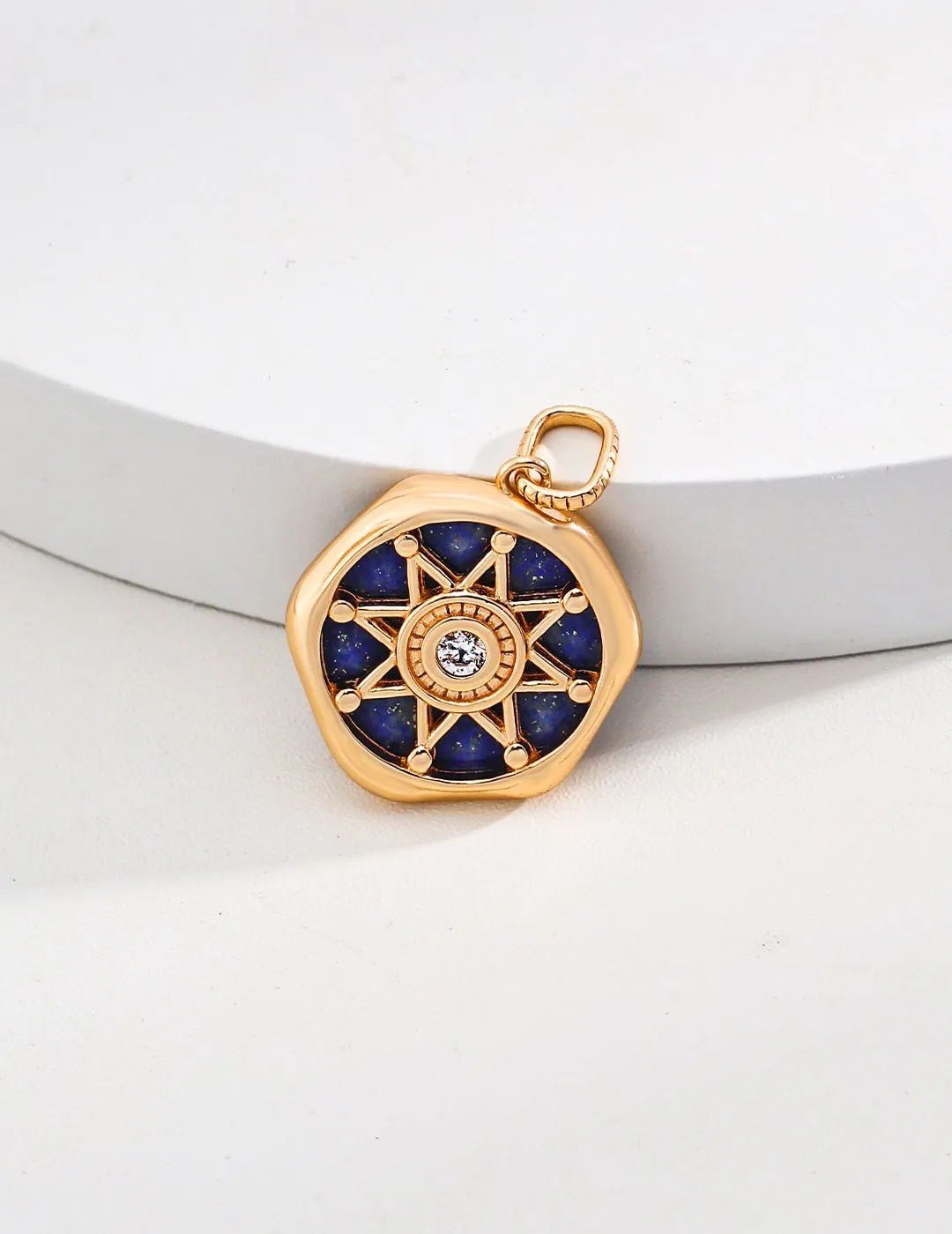 Lucky Star Gemstone Pendant Necklace