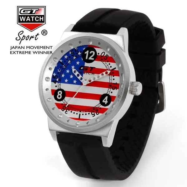Luxury Brand GT Sports Watch Italy Fashion Design Women's Casual Classic Bracelet Silicone Strap Men's Dress Trend Watches New