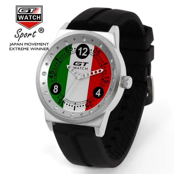 Luxury Brand GT Sports Watch Italy Fashion Design Women's Casual Classic Bracelet Silicone Strap Men's Dress Trend Watches New