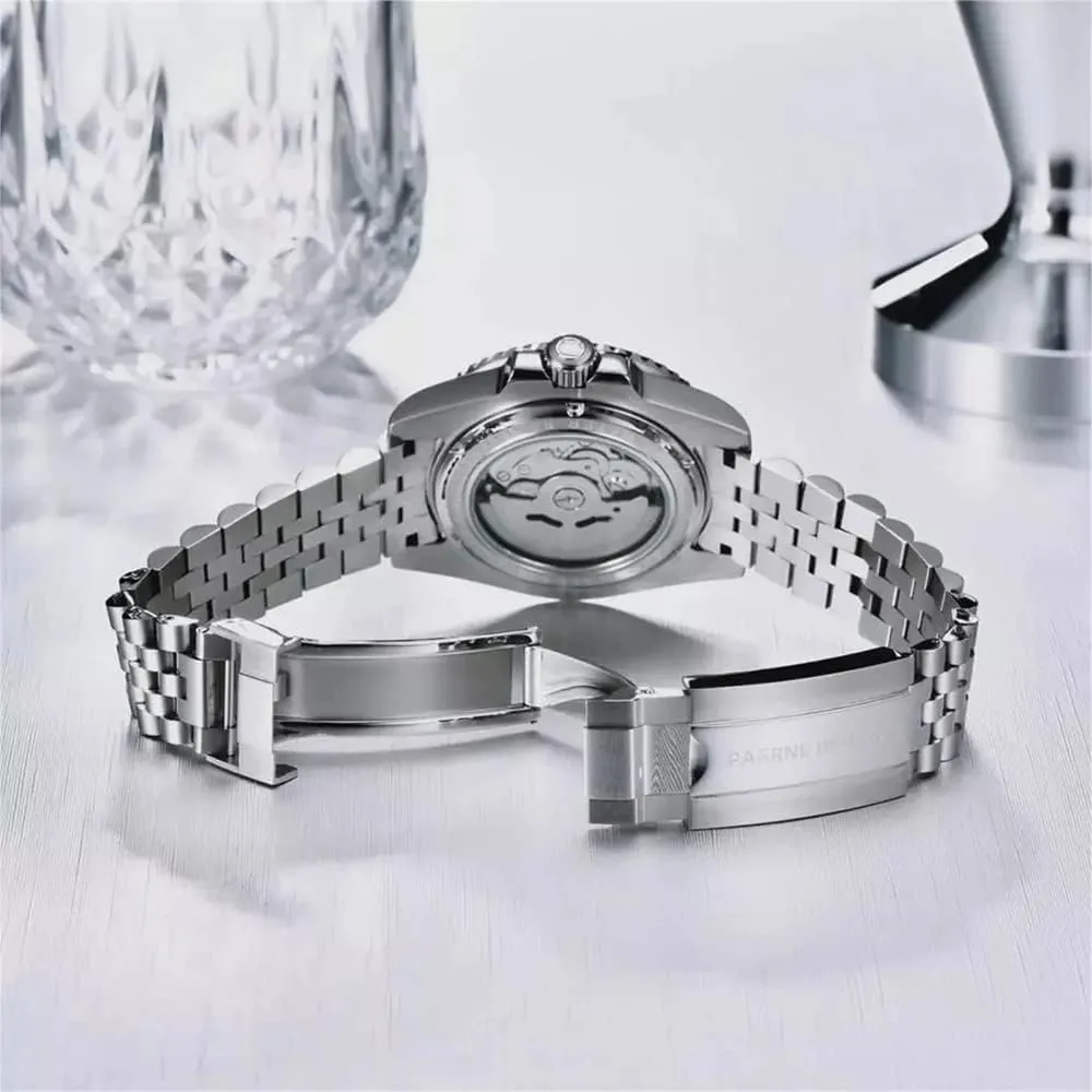 Men Watches Pagani Design Watch for Men Automatic NH35 Mechanical 100M Waterproof Stainless Steel Sapphire Glass Yacht Wristwatch PD-1651