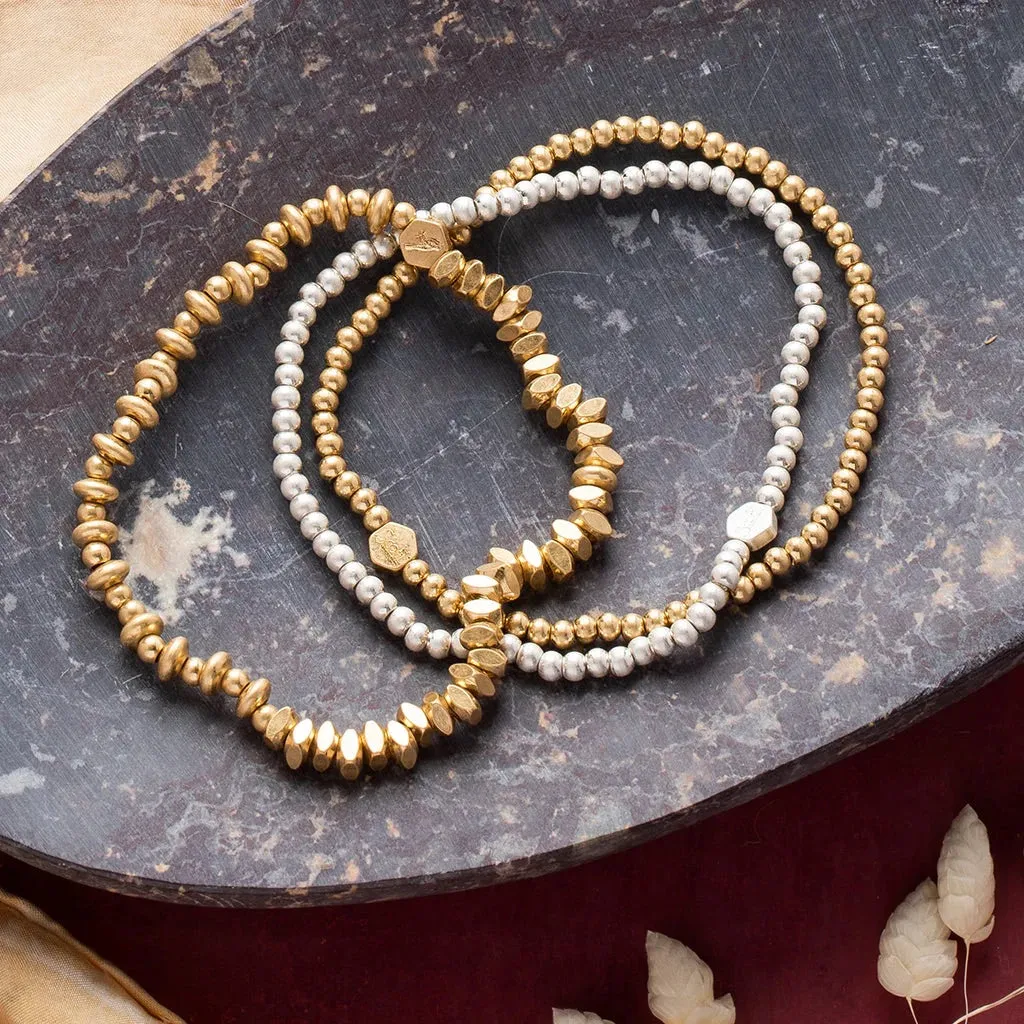 Metal Stack Bracelet