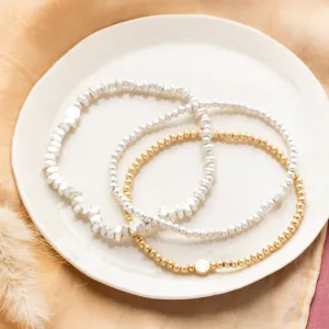 Mixed Metal Stack Bracelet