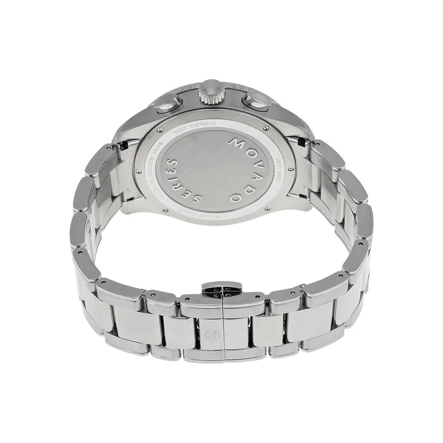 Movado 800 Black Dial Performance Steel Chronograph Men's Watch 2600094