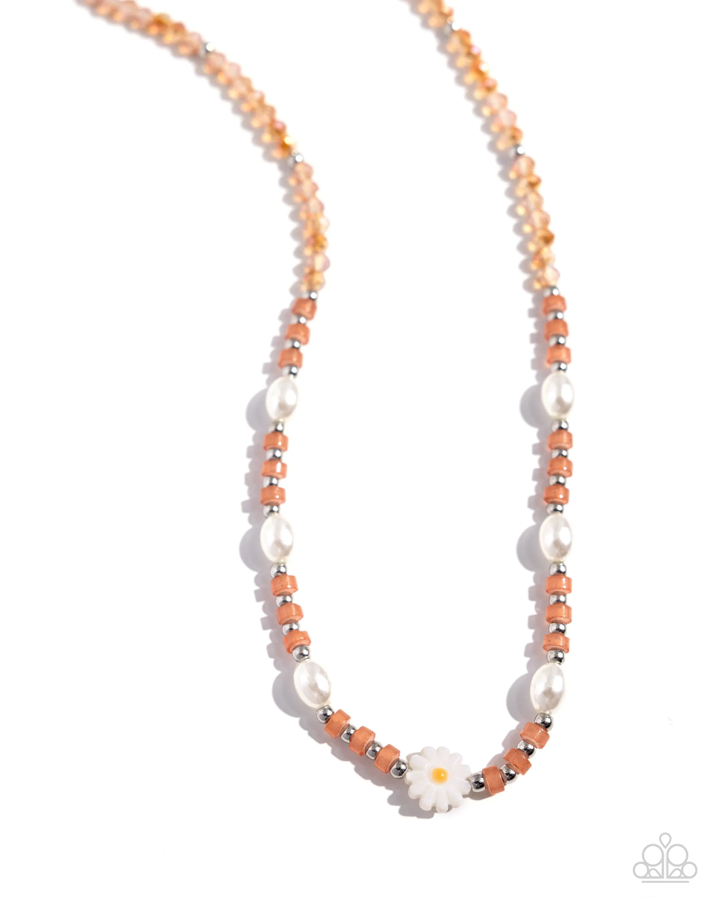 Necklaces Daisy Deal - Orange