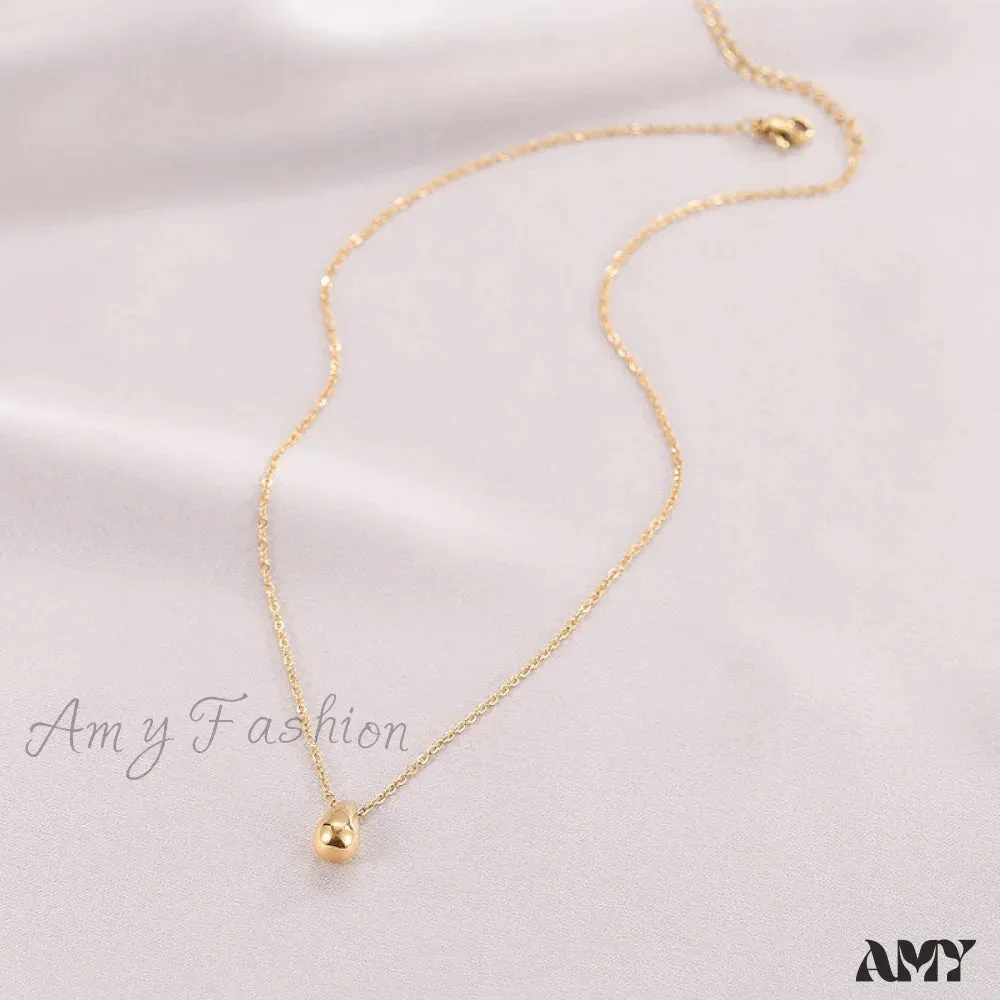 Niche Design Drop-shaped Simple High-end Necklace