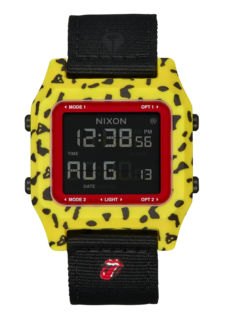 Nixon Rolling Stones Staple Watch - Yellow / Black