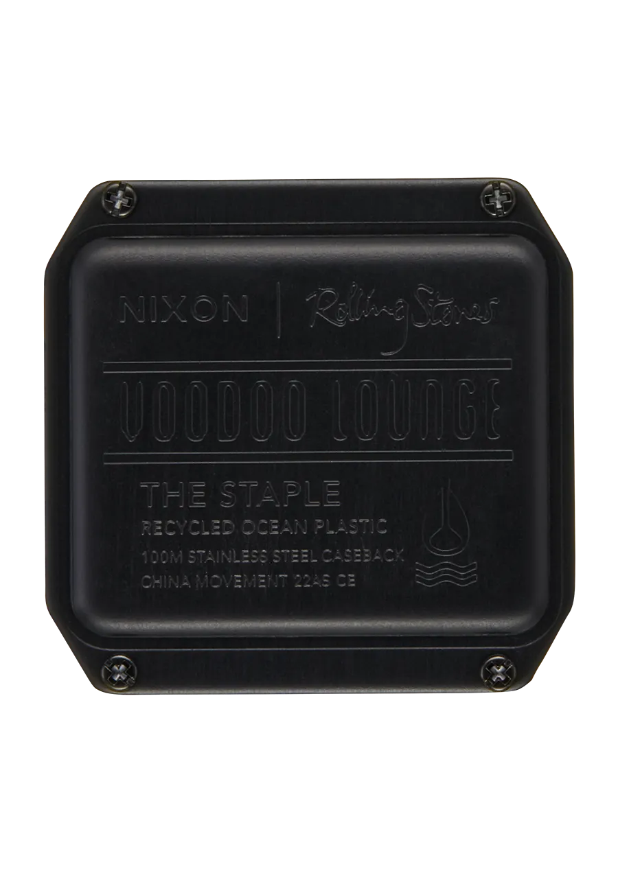 Nixon Rolling Stones Staple Watch - Yellow / Black