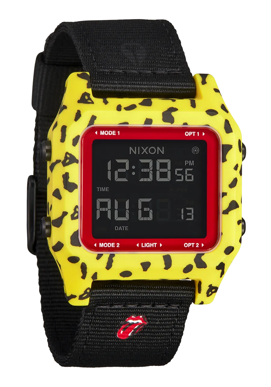 Nixon Rolling Stones Staple Watch - Yellow / Black