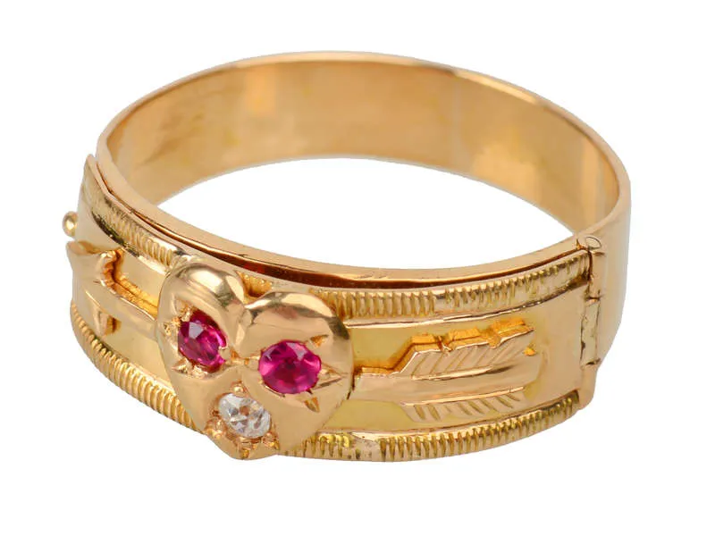 Oh My Dearest - Secret Message Locket Ring