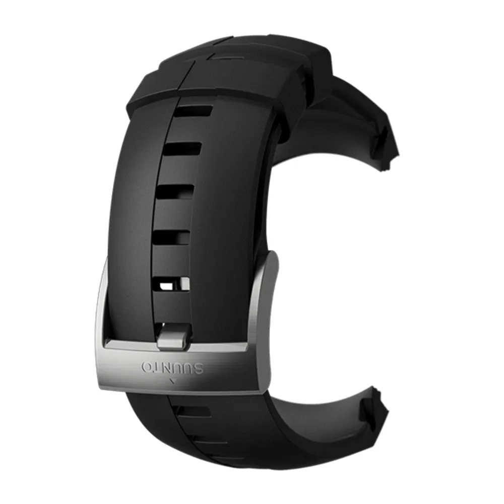 Open Box Suunto Sport Silicone Strap-Black SS022927000