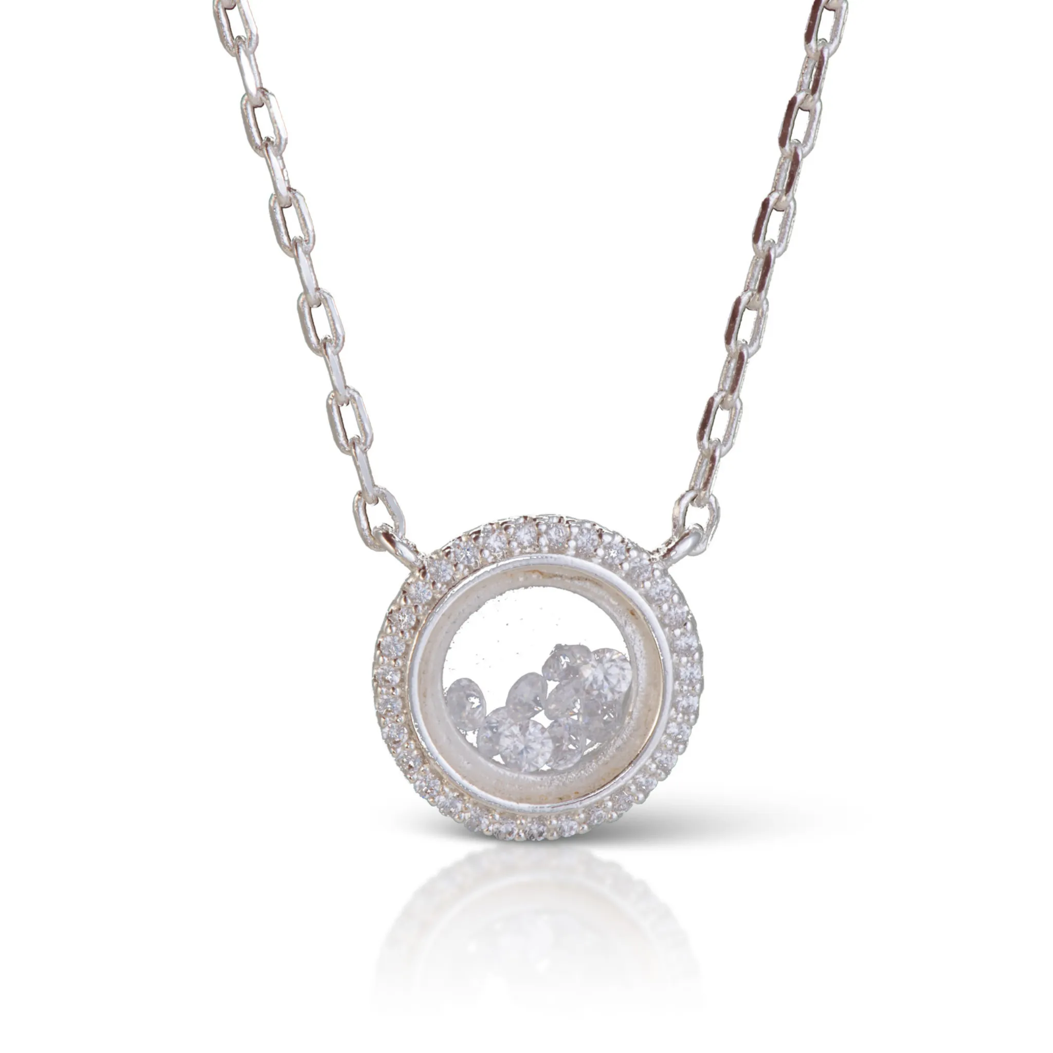 Open Ring Loose Necklace