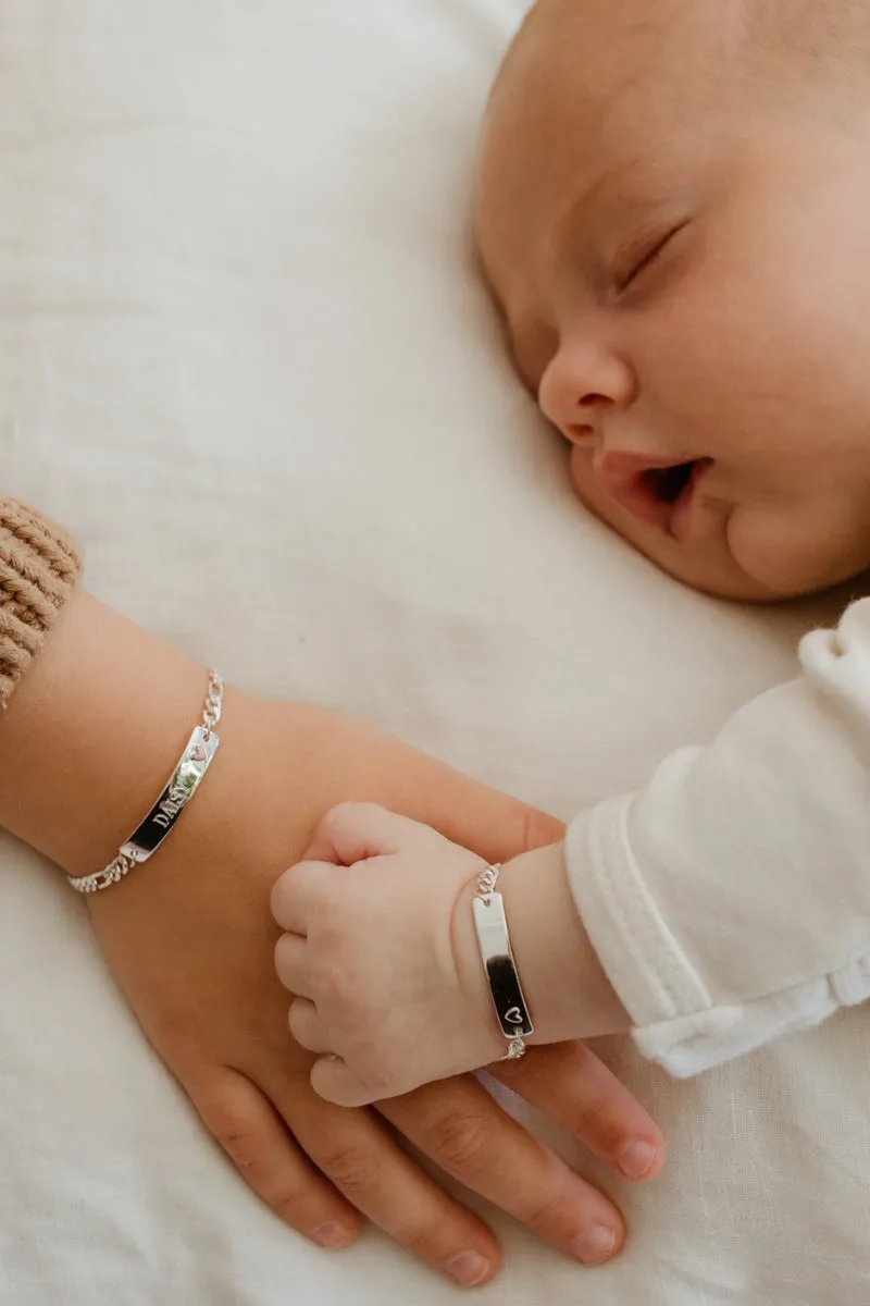 Pink Darling Bracelet -  Silver