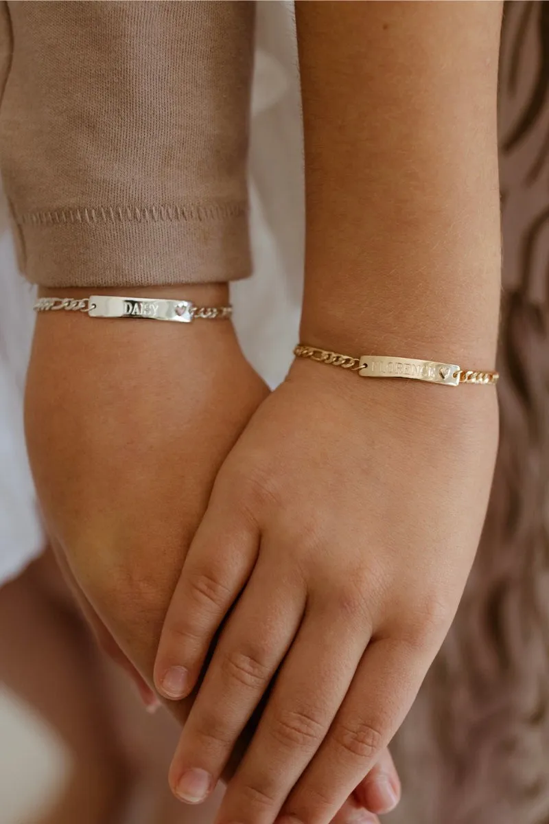 Pink Darling Bracelet -  Silver