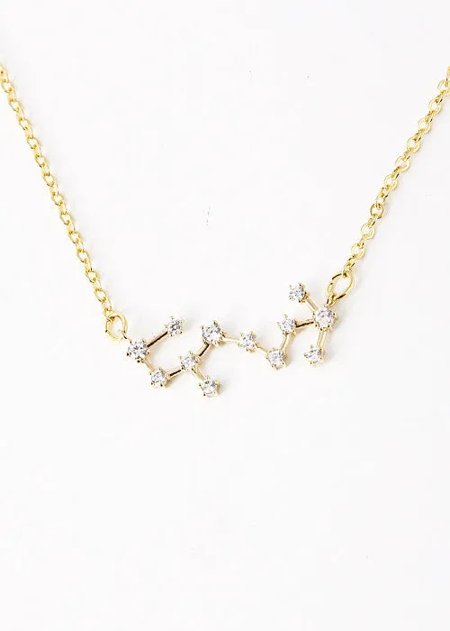 Scorpio Constellation Zodiac Necklace - As seen in Real Simple & People Magazine