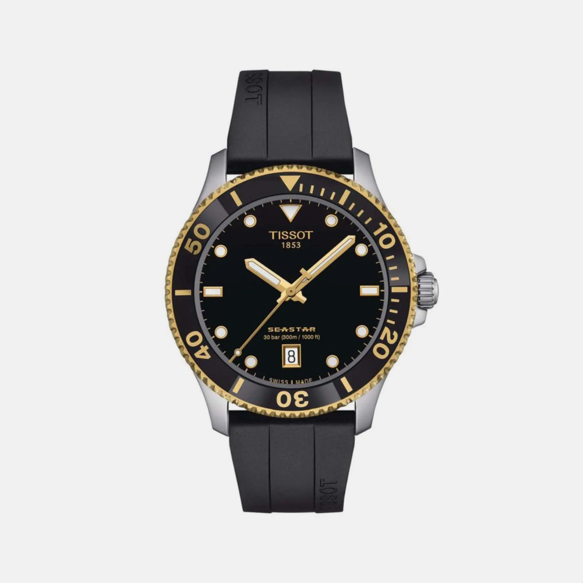 Seastar 1000 Men Analog Stainless steel Watch T1204102705100