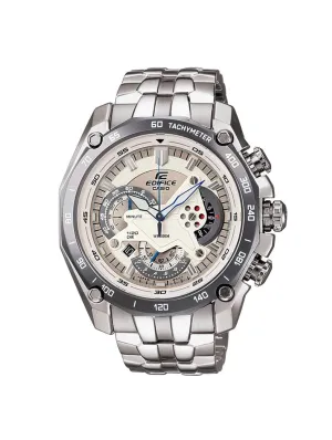 Silver Dial Chronograph Watch For Men