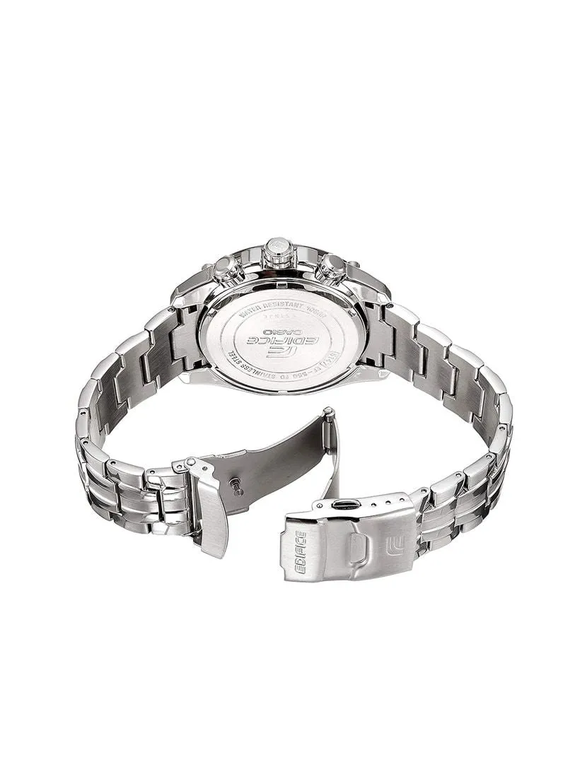 Silver Dial Chronograph Watch For Men