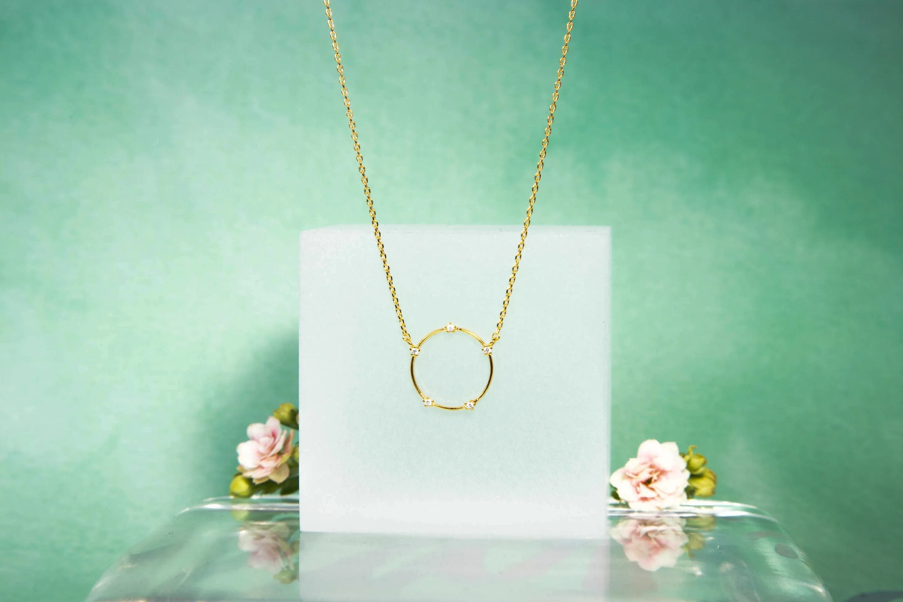 Simple Circle Necklace