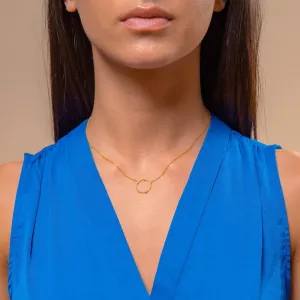 Simple Circle Necklace