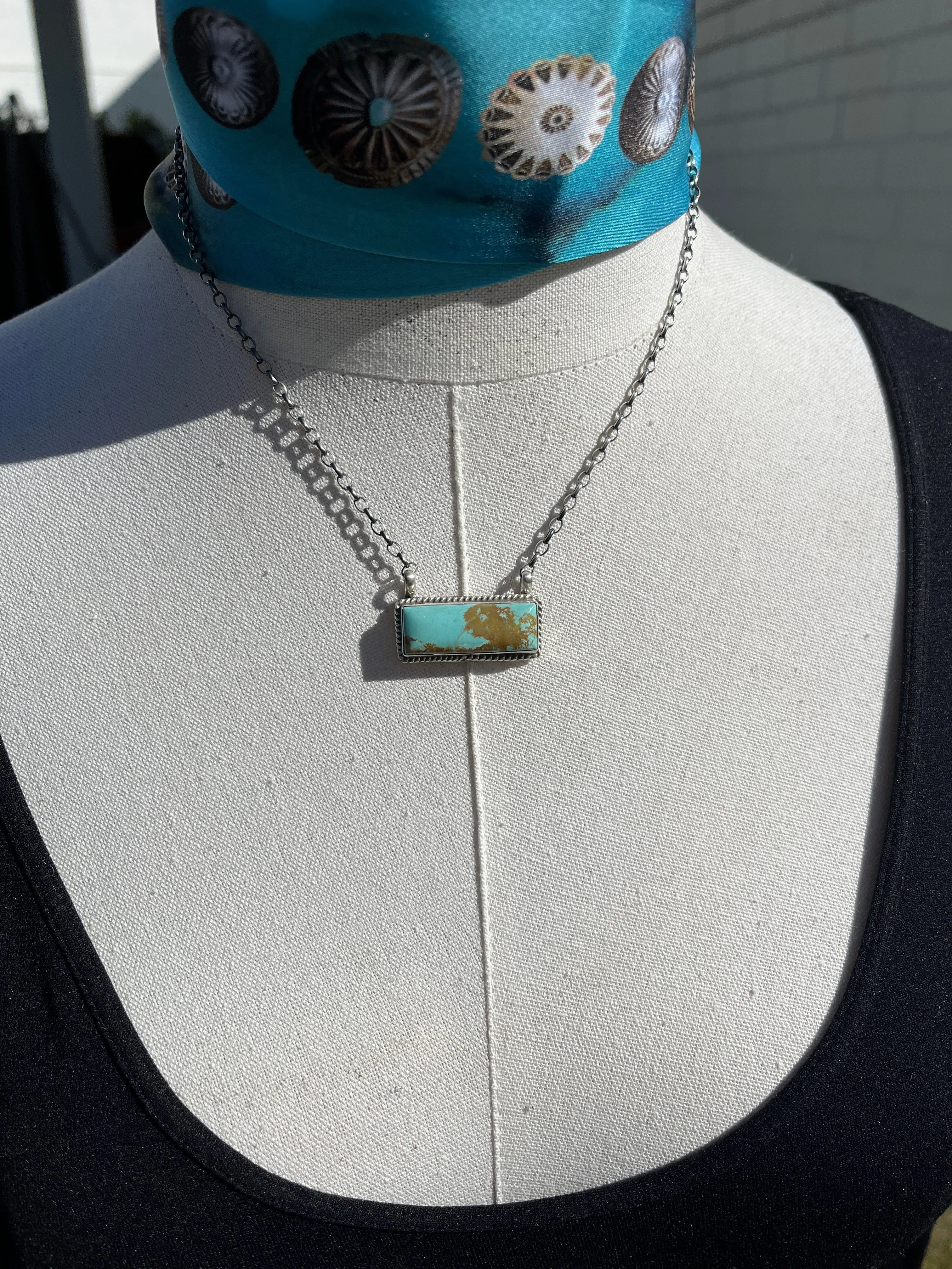 Simple Kingman Bar Necklace #9