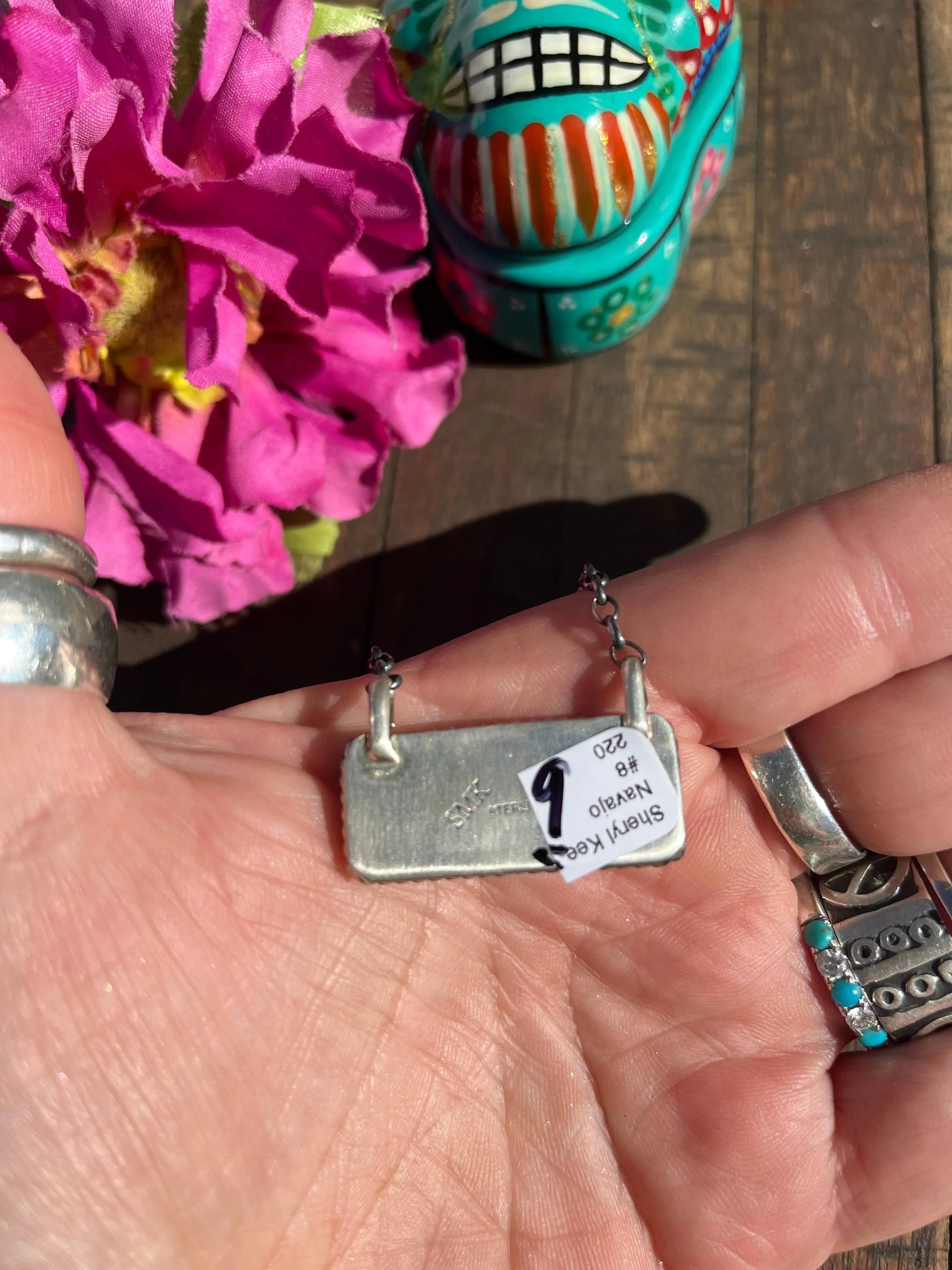 Simple Kingman Bar Necklace #9