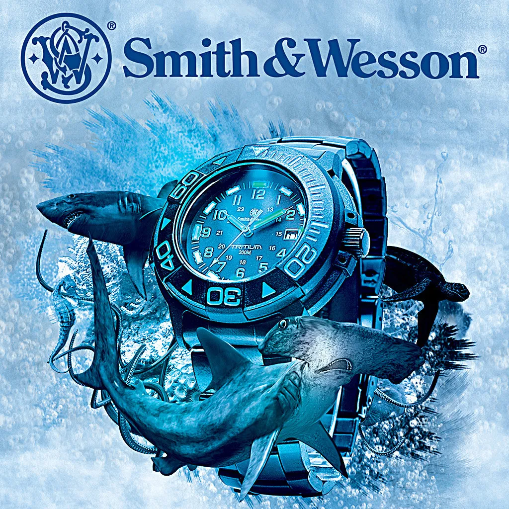 Smith & Wesson Diver Tritium Watch