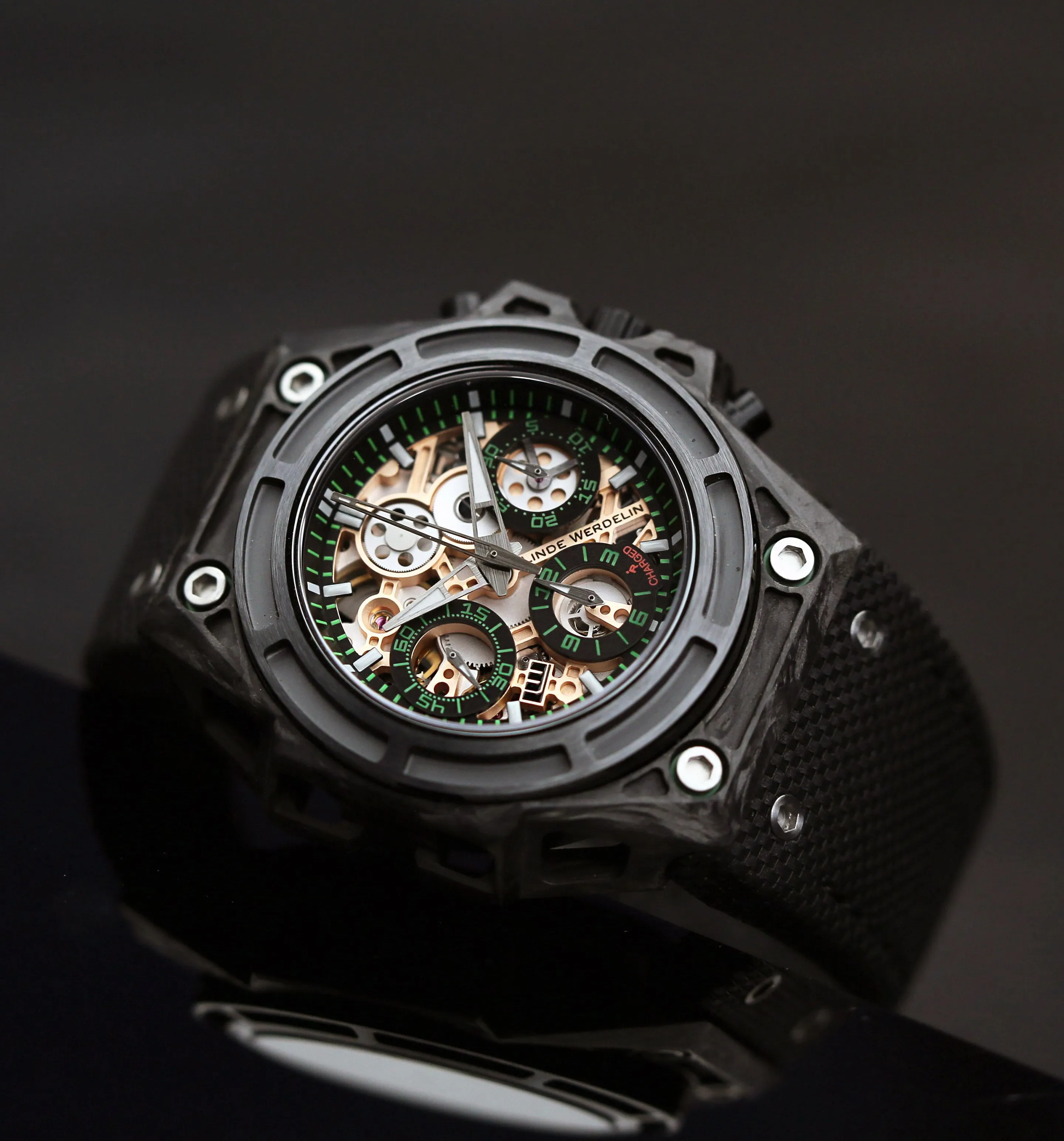 SpidoSpeed Carbon Green - 3D Movement