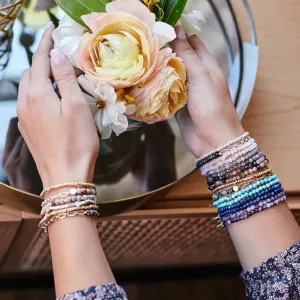 Stone & Chain Stack Bracelet