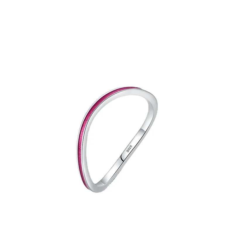Stunning Sterling Silver Storm Wave Ring with Japanese and South Korean Fusion