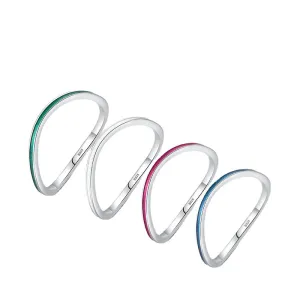 Stunning Sterling Silver Storm Wave Ring with Japanese and South Korean Fusion
