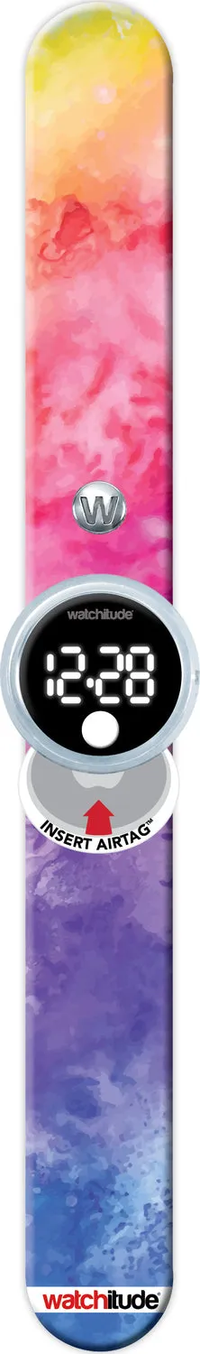 Tag'd Trackable Watch -  Rainbow Tie Dye