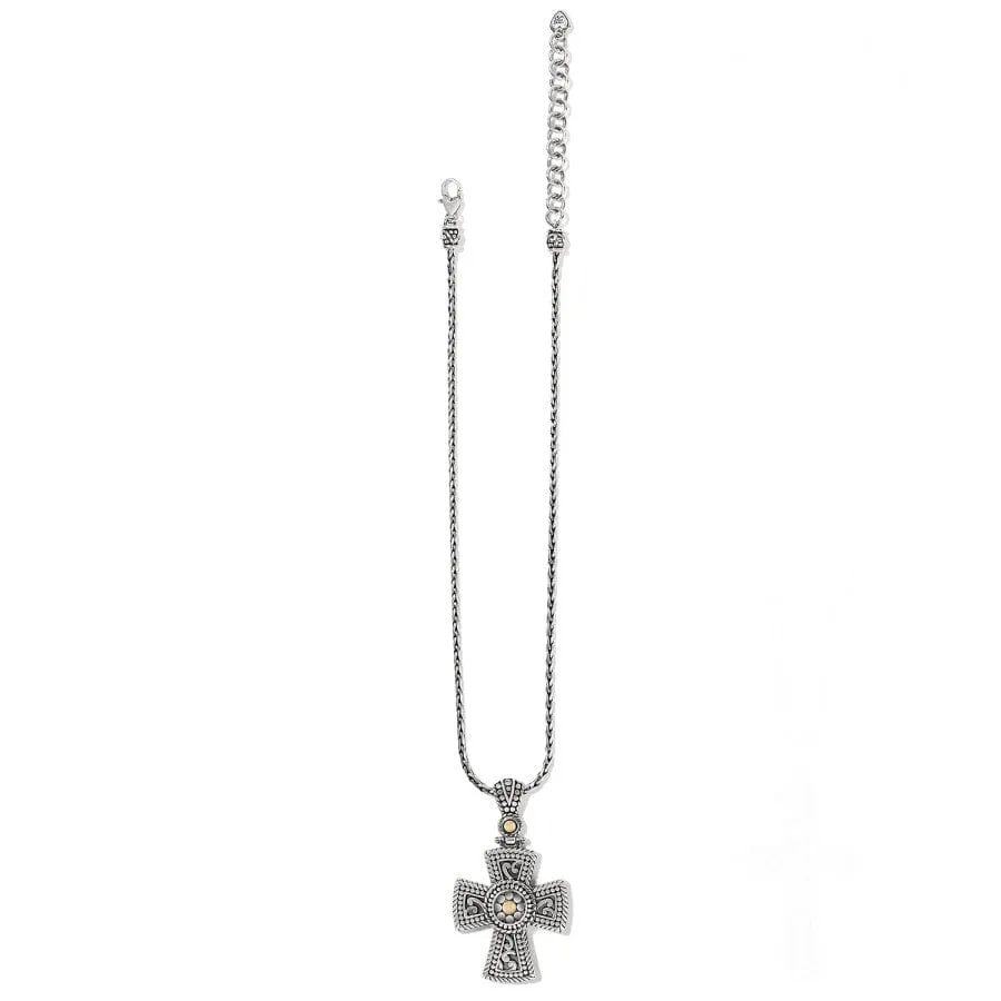 Temple Cross Necklace