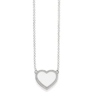 Thomas Sabo Women-Necklace Glam & Soul 925 Sterling Silver Zirconia white