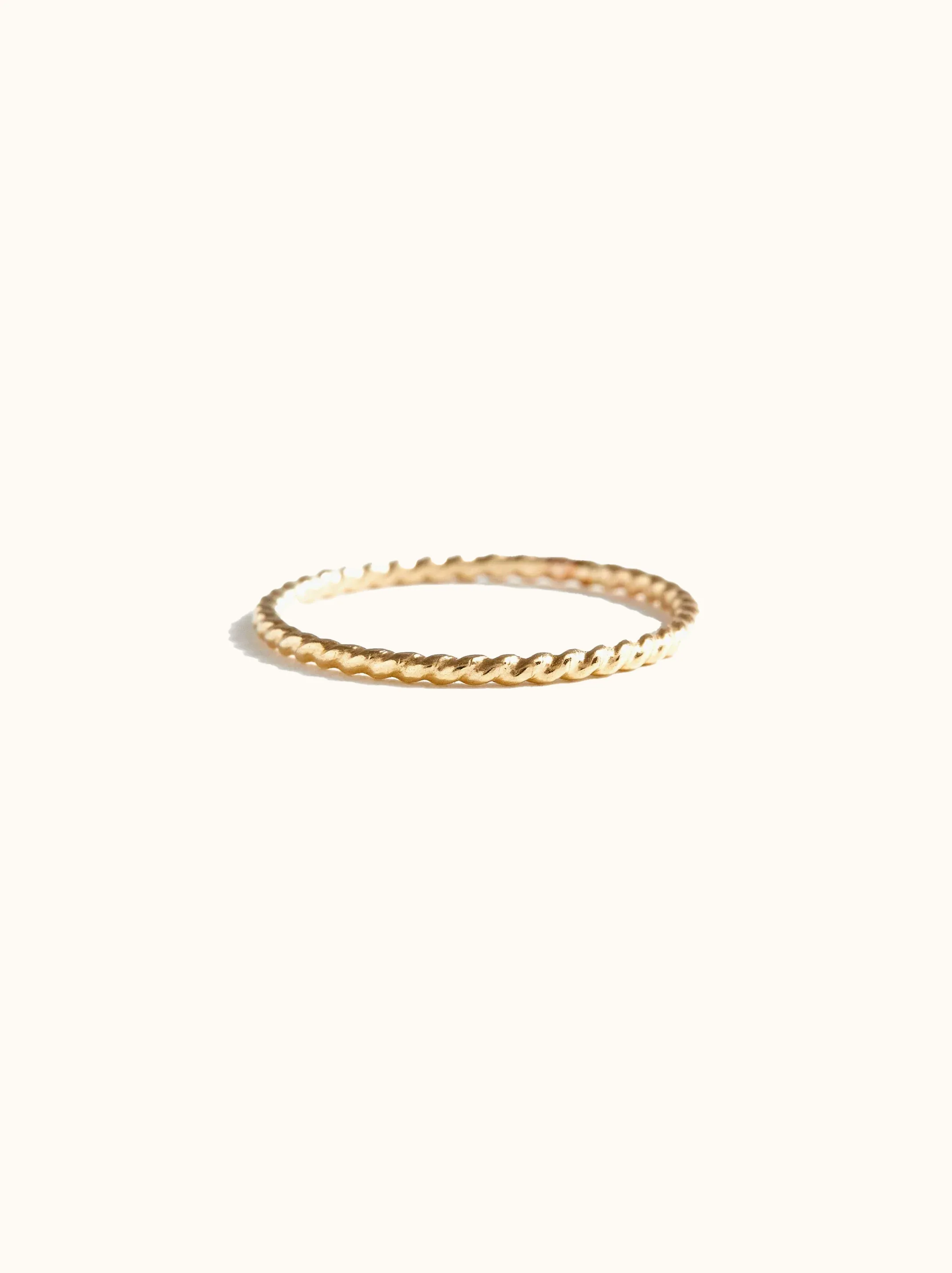 Twisted Stacking Ring
