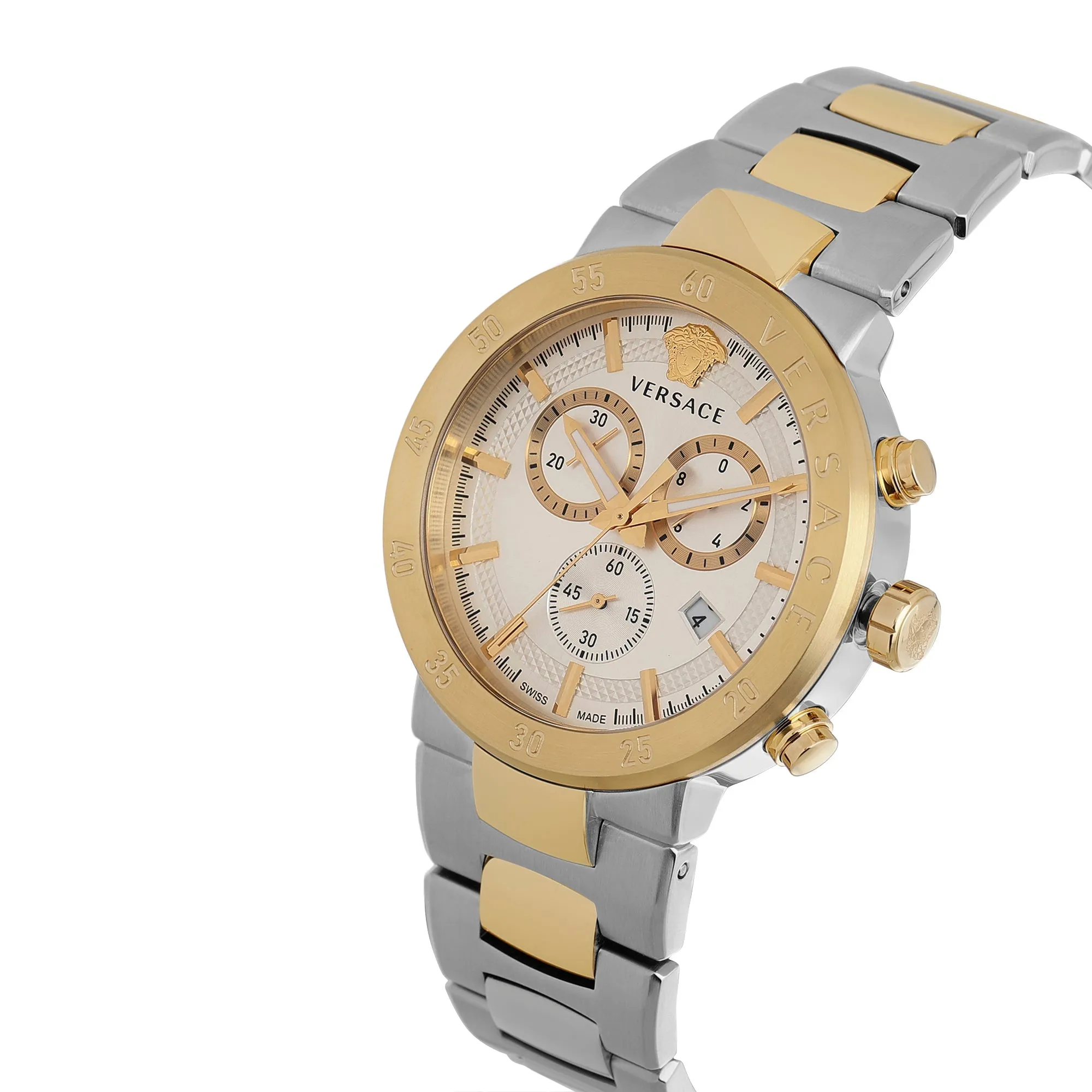 Versace White Dial Analog Men Watch - VEPY00620