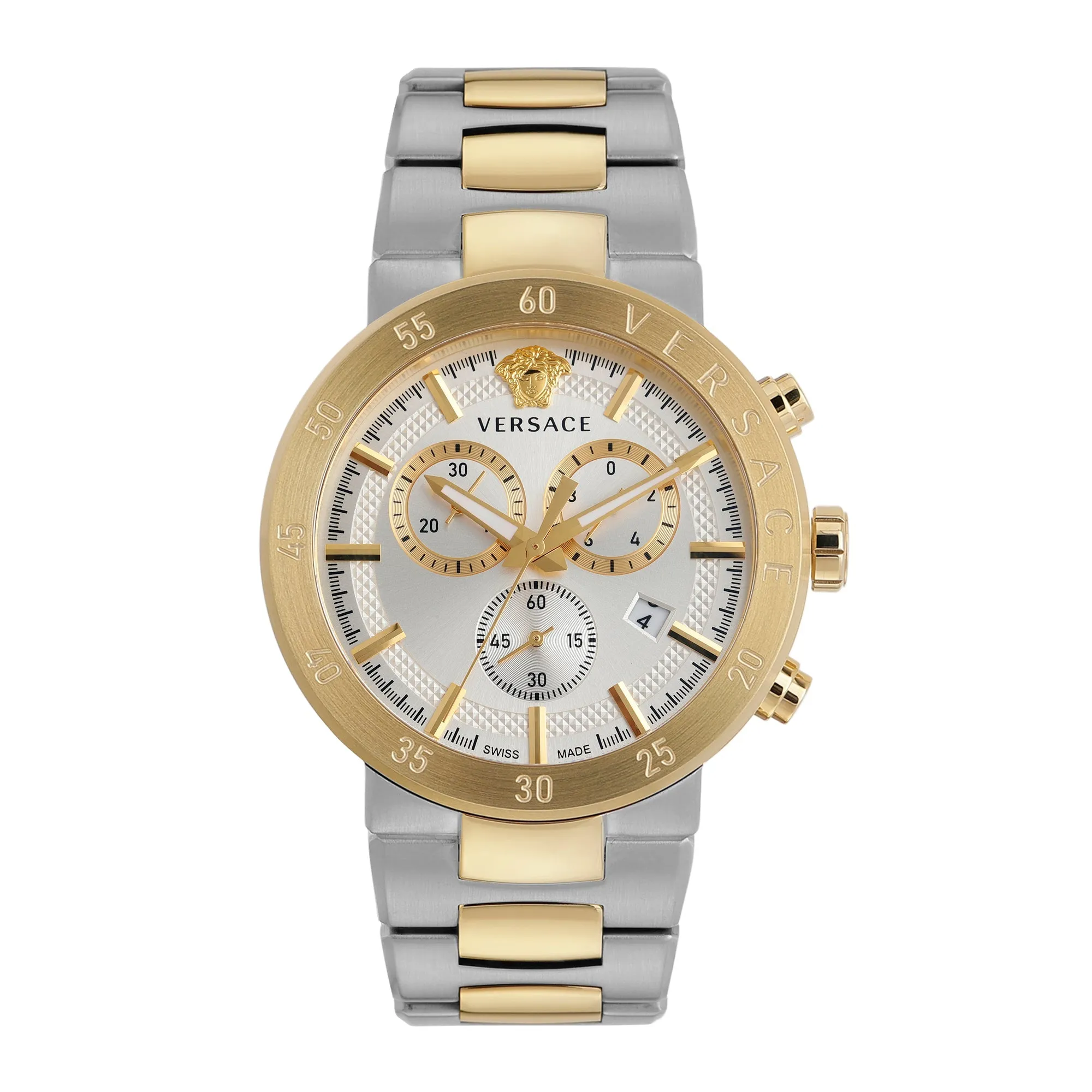 Versace White Dial Analog Men Watch - VEPY00620