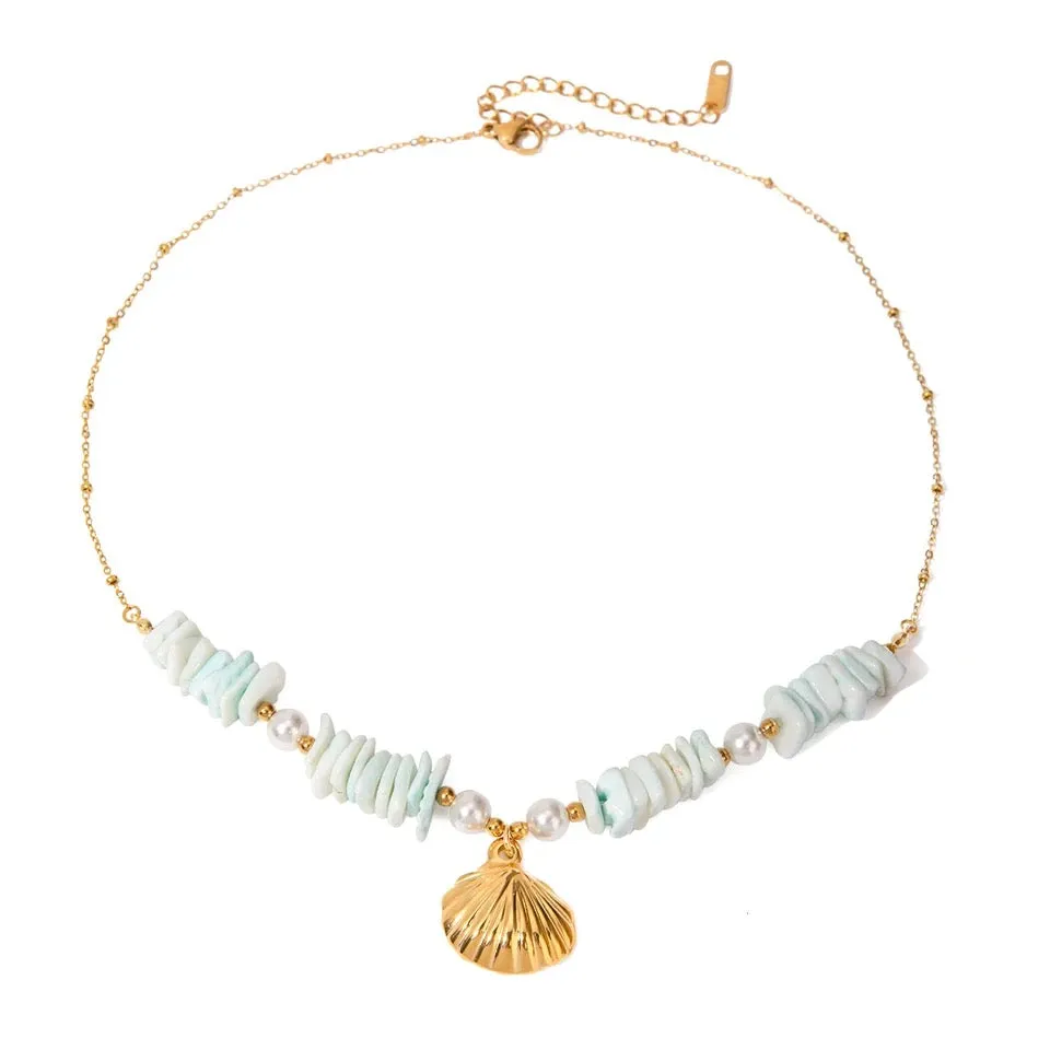 Whisper of the Seashell Necklace
