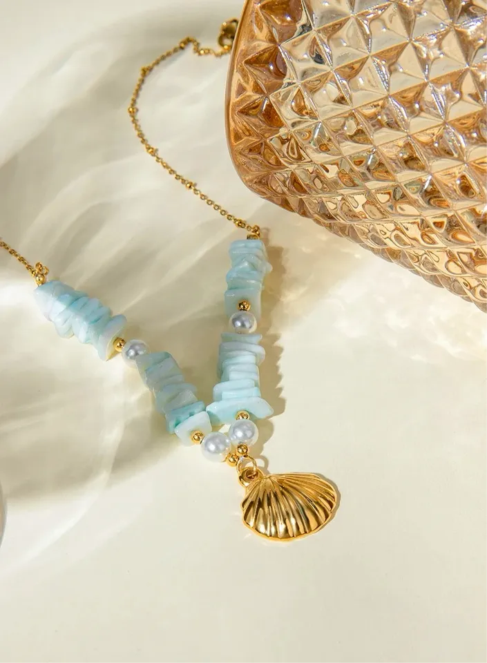 Whisper of the Seashell Necklace