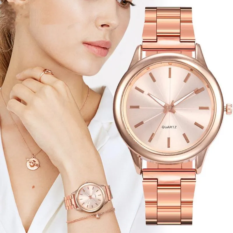 Women's Stainless Steel Quartz Movement Watch
