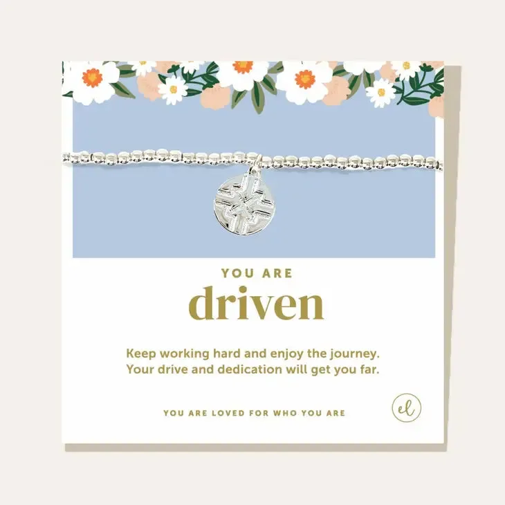You are Driven Charm Bracelet