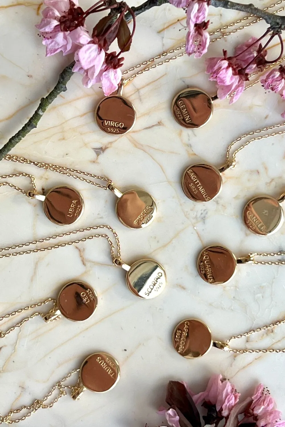 ZODIAC - SCORPIO NECKLACE (PRE-ORDER FOR END SEPTEMBER)