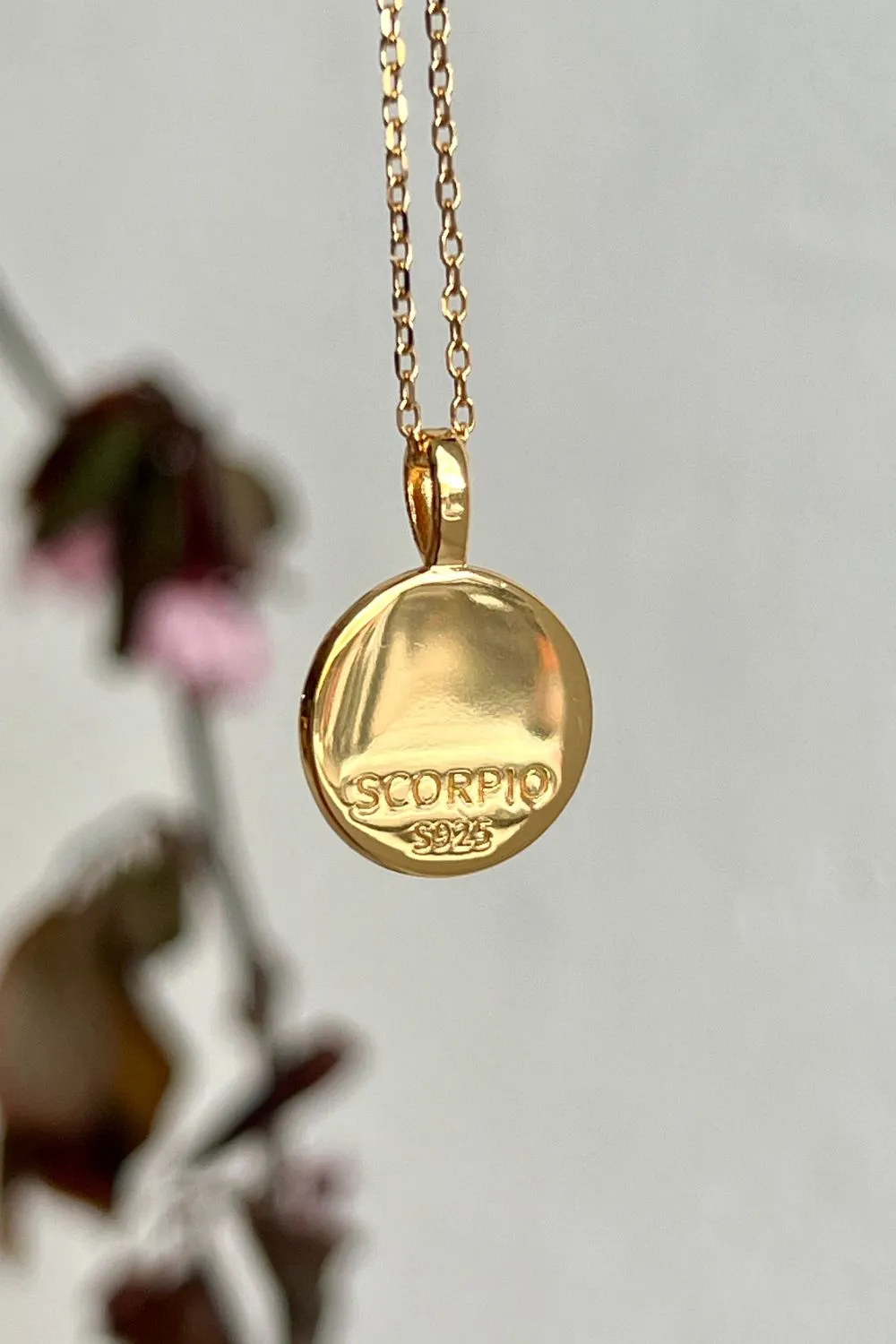 ZODIAC - SCORPIO NECKLACE (PRE-ORDER FOR END SEPTEMBER)